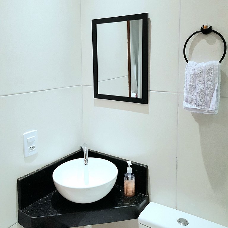 Estudio Mar´Bella Pertinho da Praia c/ Cozinha completa e Ga