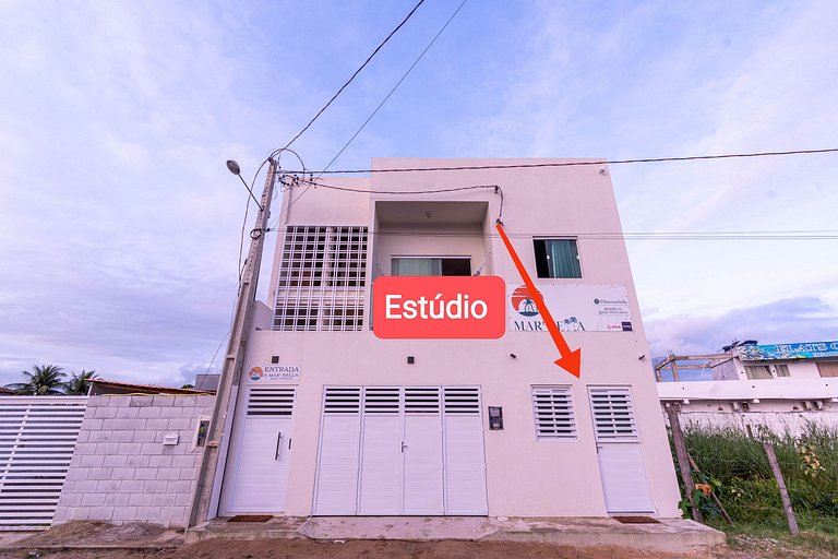 Ideal p/ 2 Pessoas c/Cozinha,100mt Praia c/Garagem