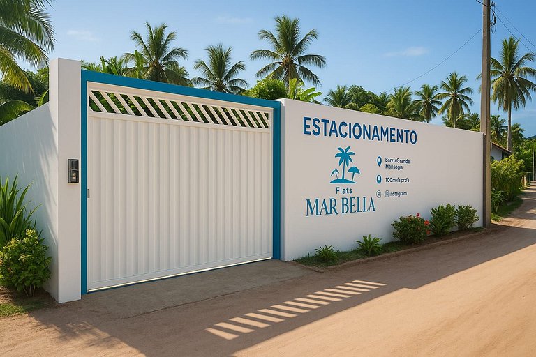 Varanda pra Relaxar+Praia pra Curtir com Garagem