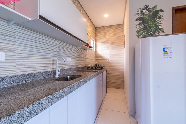 Apê Top c/ Varanda, Perto do Mar do Caribe+Garagem