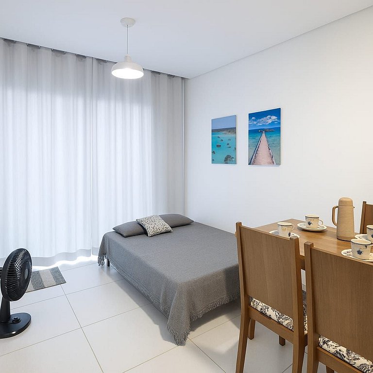 Apt con Terraza Cocina y Aparcamiento en Maragogi